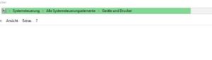Geräte und Drucker hängt und öffnet sich nicht